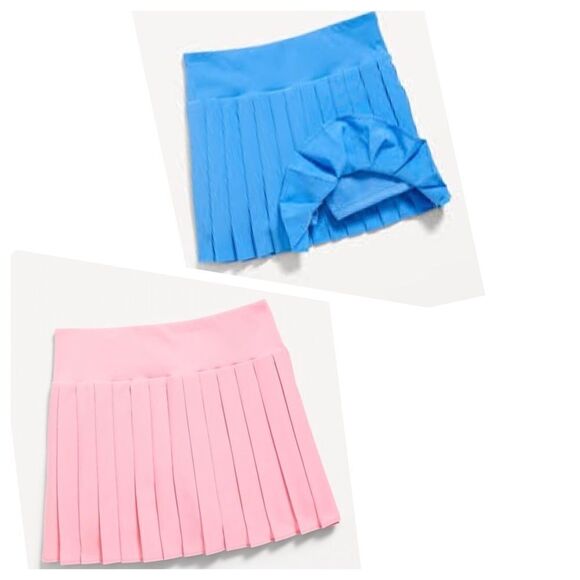 Old Navy Other - NWT OLD NAVY High Waisted Pleated Performance Athletic Skort Lot of 2 XXL Plus